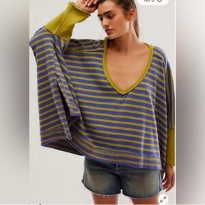 Free People oversized top